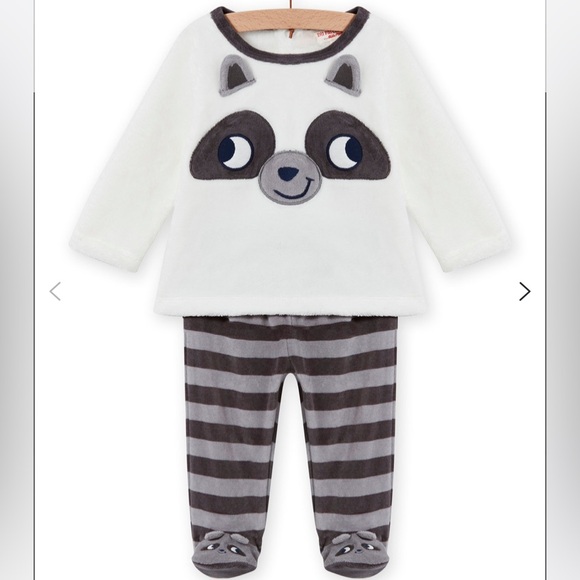 Du Pareil sz 6 months Racoon Outfit - Picture 1 of 7